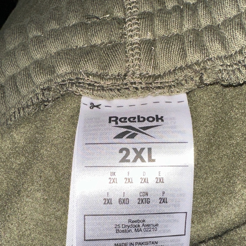Reebok Khaki‎ Joggers with Cargo Pockets - Picture 7 of 10